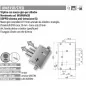 MOTTURA 894515/7E SERRATURA RICAMBIO FBS AD INGRANAGGI PER CILINDRO EUROPEO