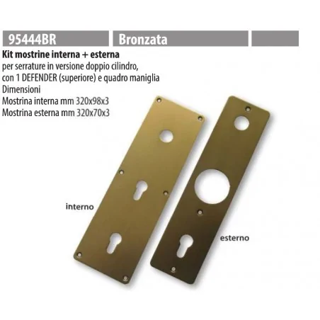 KIT MOSTRINE 95444BR PER FERBONA