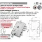 MOTTURA 898595G/U SERRATURA MULTIFUNZIONE RICAMBIO GARDESA AD APPLICARE