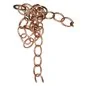 CATENA ORNAMENTALE OVALE BRONZATA