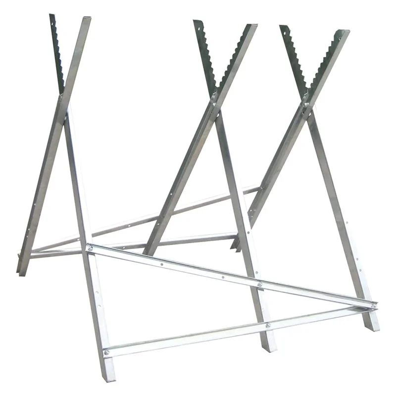 CAVALLETTO TAGLIALEGNA IN FERRO ZINCATO