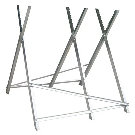 CAVALLETTO TAGLIALEGNA IN FERRO ZINCATO