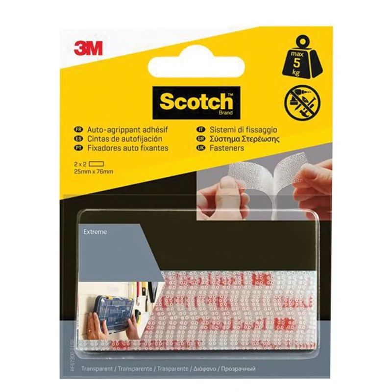 SISTEMA DI FISSAGGIO RICHIUDIBILE 'DUAL LOCK'