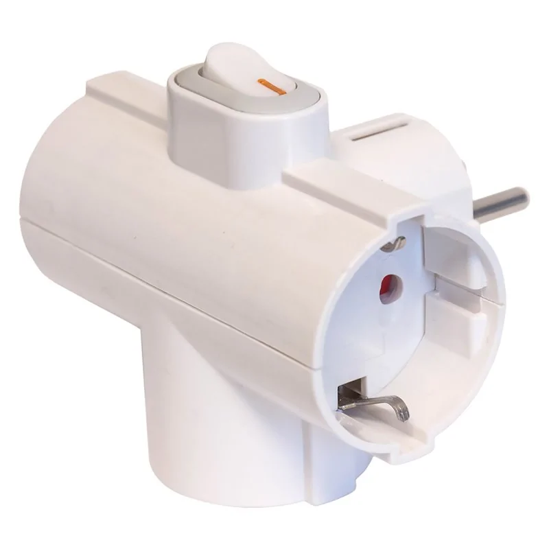 ADATTATORE TRIPLO SCHUKO SALVASPAZIO