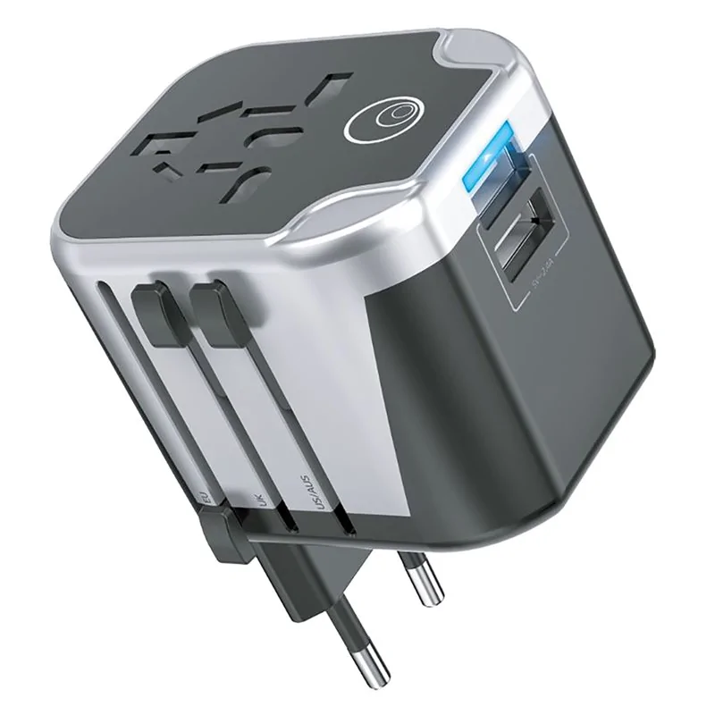 ADATTATORE CARICATORE CONVERTIBILE DA VIAGGIO 