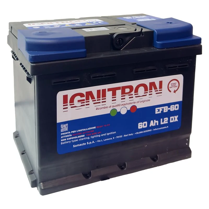 BATTERIA PER AUTO START & STOP IGNITRON EFB