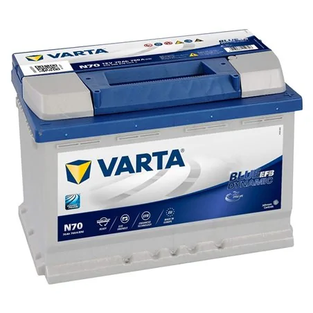 BATTERIA PER AUTO START & STOP VARTA BLUE DYNAMIC EFB