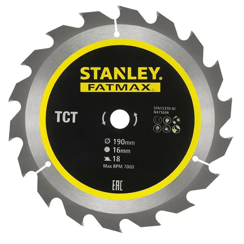 DISCO PER SEGA CIRCOLARE 'DENTI RIAFFILABILI' STANLEY