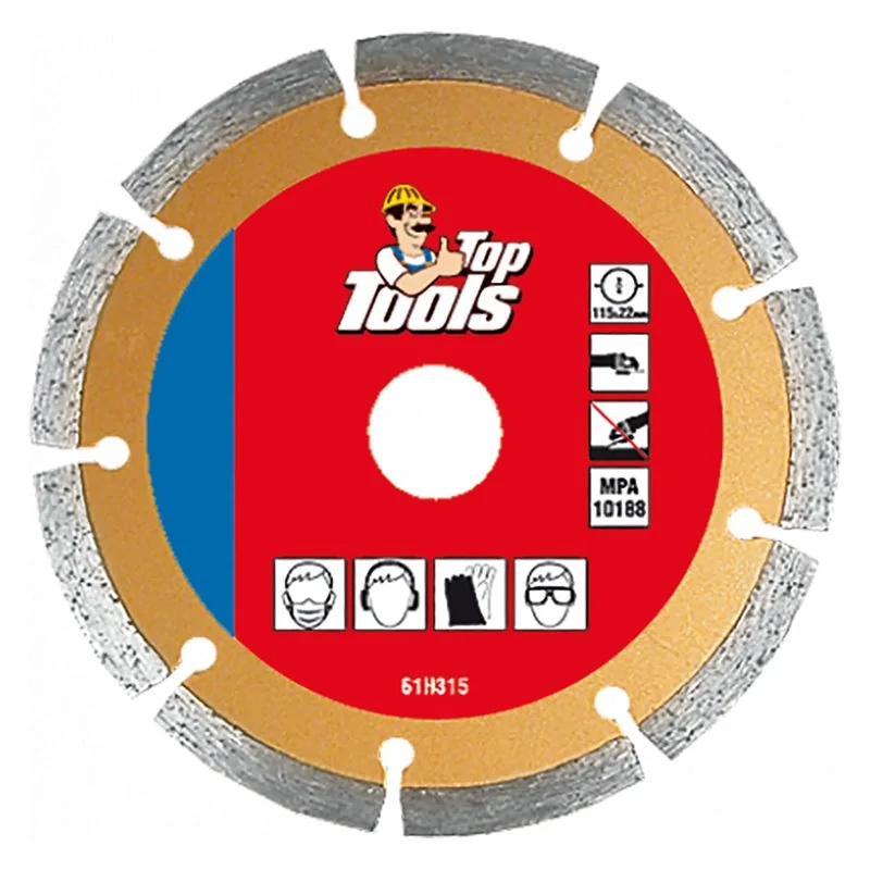 DISCO DIAMANTATO CORONA A SETTORI TOPTOOLS
