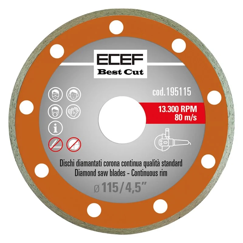 DISCO DIAMANTATO PER CERAMICA ECEF