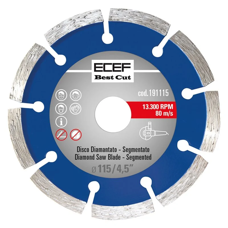 DISCO DIAMANTATO A SETTORI ECEF