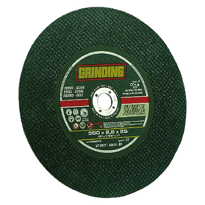 DISCO ABRASIVO PER TRONCATRICI PER FERRO GRINDING