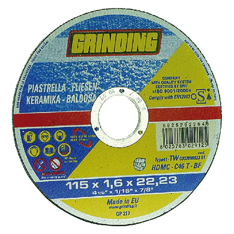 DISCO ABRASIVO PER MARMO/PIASTRELLE GRINDING