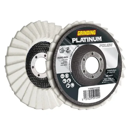 DISCO LAMELLARE 'PLATINUM POLISH' PER FERRO/INOX GRINDING