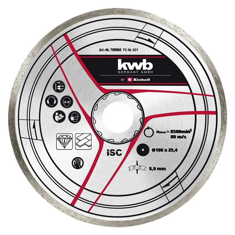 DISCO DIAMANTATO A CORONA CONTINUA EINHELL