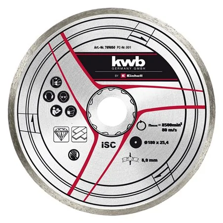 DISCO DIAMANTATO A CORONA CONTINUA EINHELL