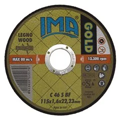 DISCO ABRASIVO PER LEGNO GOLD