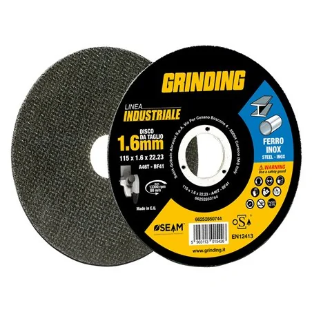 DISCO ABRASIVO PER INOX/FERRO GRINDING LINEA INDUSTRIALE