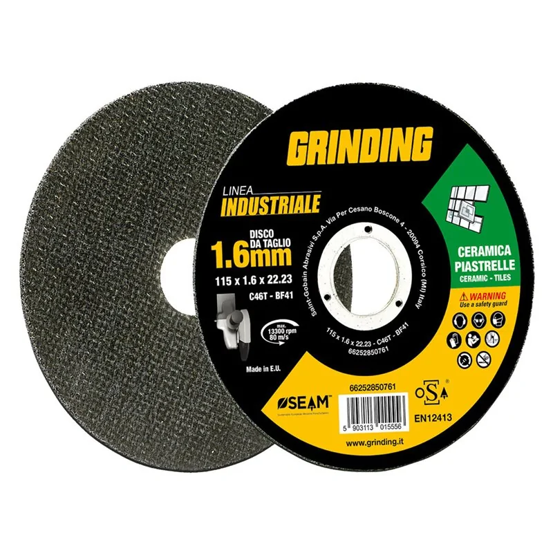 DISCO ABRASIVO PER MARMO/PIASTRELLE GRINDING LINEA INDUSTRIALE