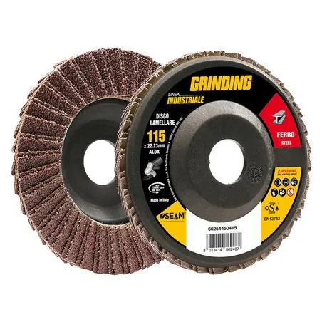 DISCO LAMELLARE PER FERRO GRINDING LINEA INDUSTRIALE