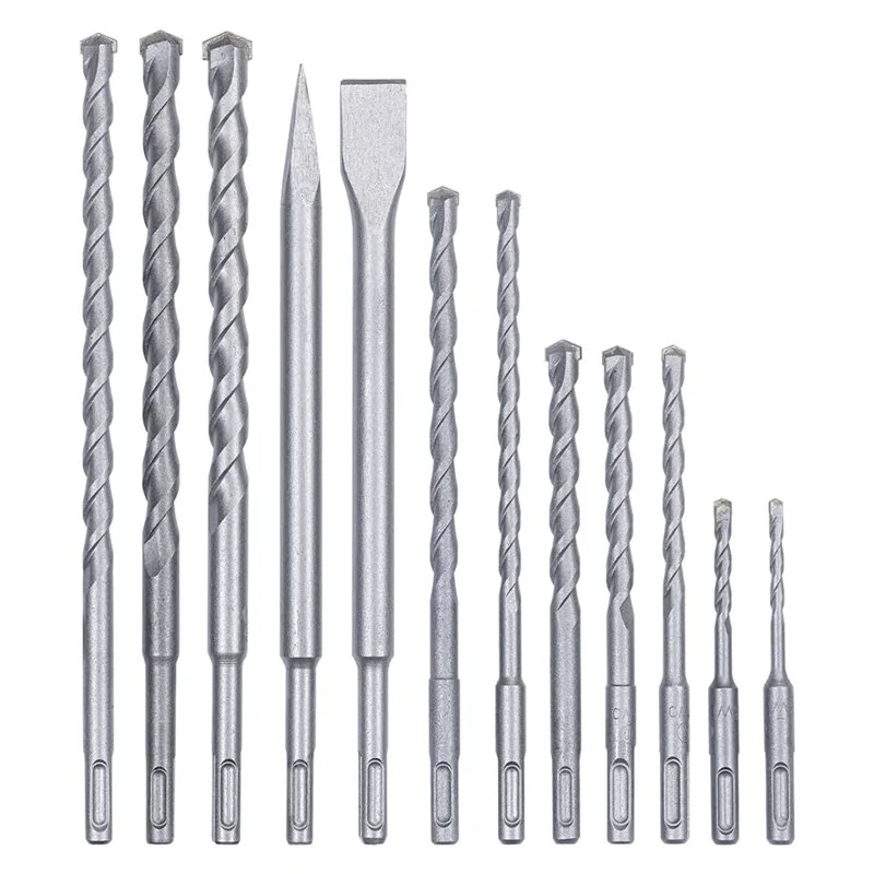 SET PUNTE E SCALPELLI 12 PZ EINHELL