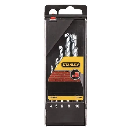 SET PUNTE PER MURO IN SET 5 PZ STANLEY