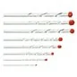 SET PUNTE PER MURO 8 PZ TOPTOOLS