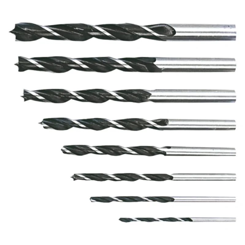 SET PUNTE PER LEGNO 8 PZ TOPTOOLS