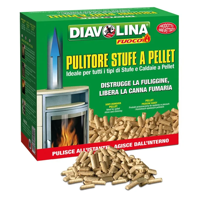 DIAVOLINA 'PELLET - SPAZZACAMINO'