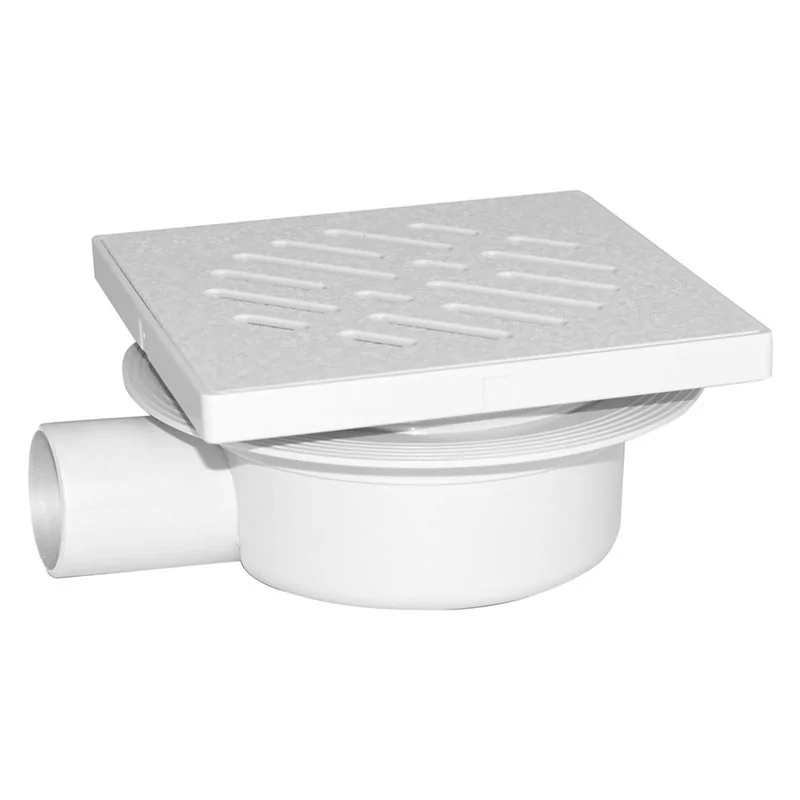 CHIUSINO SIFONATO REGOLABILE GRIGLIA PLASTICA