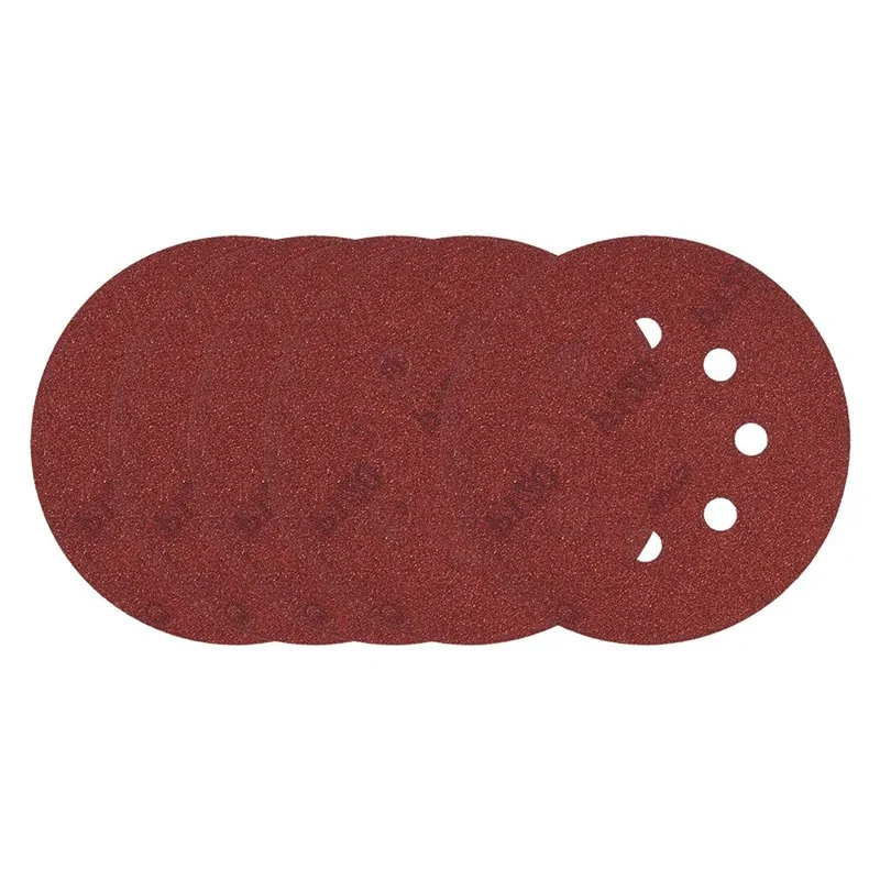 DISCO IN CARTA ABRASIVA PER LEVIGATRICI ROTO ORBITALI Ø125