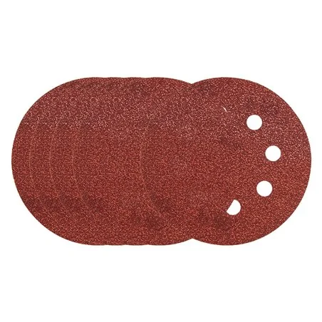DISCO IN CARTA ABRASIVA PER LEVIGATRICI ROTO ORBITALI Ø115