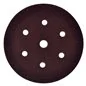 DISCO IN CARTA VELCRATO 'P64E' 7 FORI Ø150