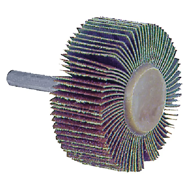 RUOTA ABRASIVA LAMELLARE PER TRAPANO