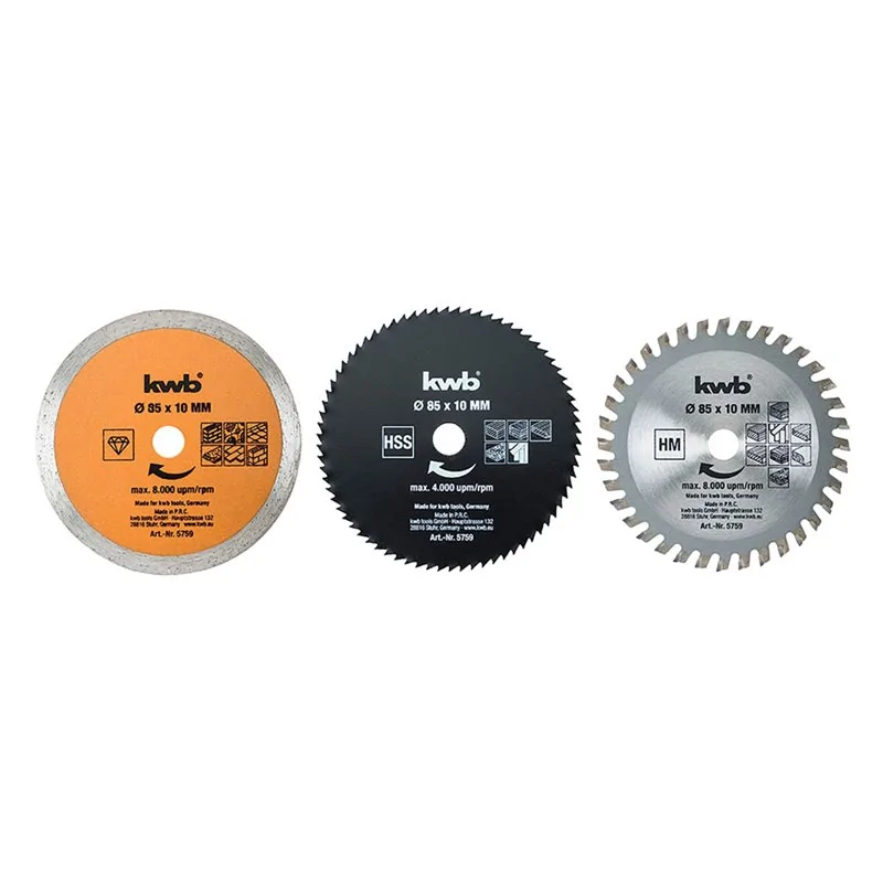 LAME ASSORTITE MINI SEGA CIRCOLARE EINHELL CF 5 PZ