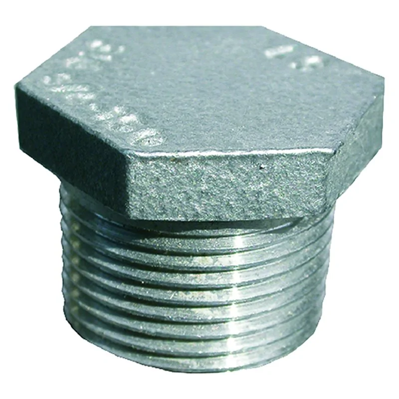 TAPPO INOX TESTA ESAGONALE PER CONTENITORI