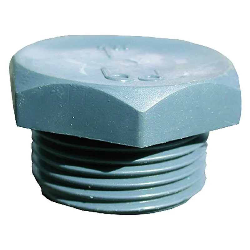 TAPPO PVC TESTA ESAGONALE 1/2 PER CONTENITORI
