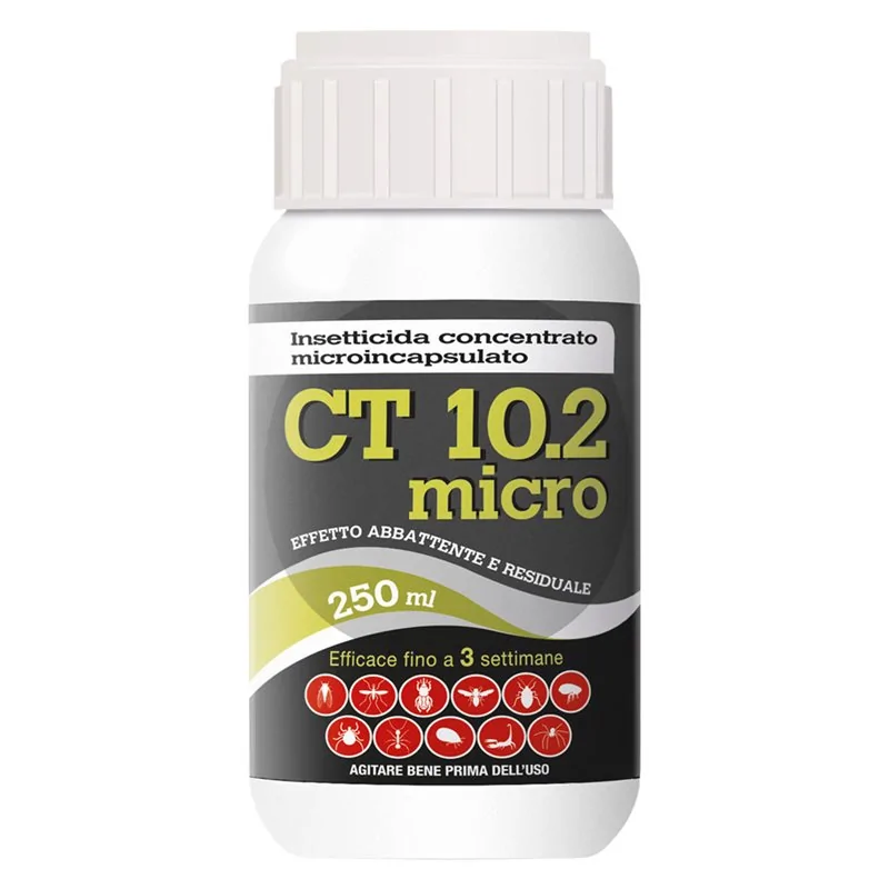 INSETTICIDA LIQUIDO CONCENTRATO MICROINCAPSULATO 'CT 10.2 MICRO