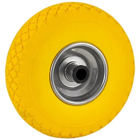 RUOTA POLIURETANICA PER CARRELLI 2 MOZZI