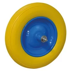 RUOTA POLIURETANICA PER CARRIOLA