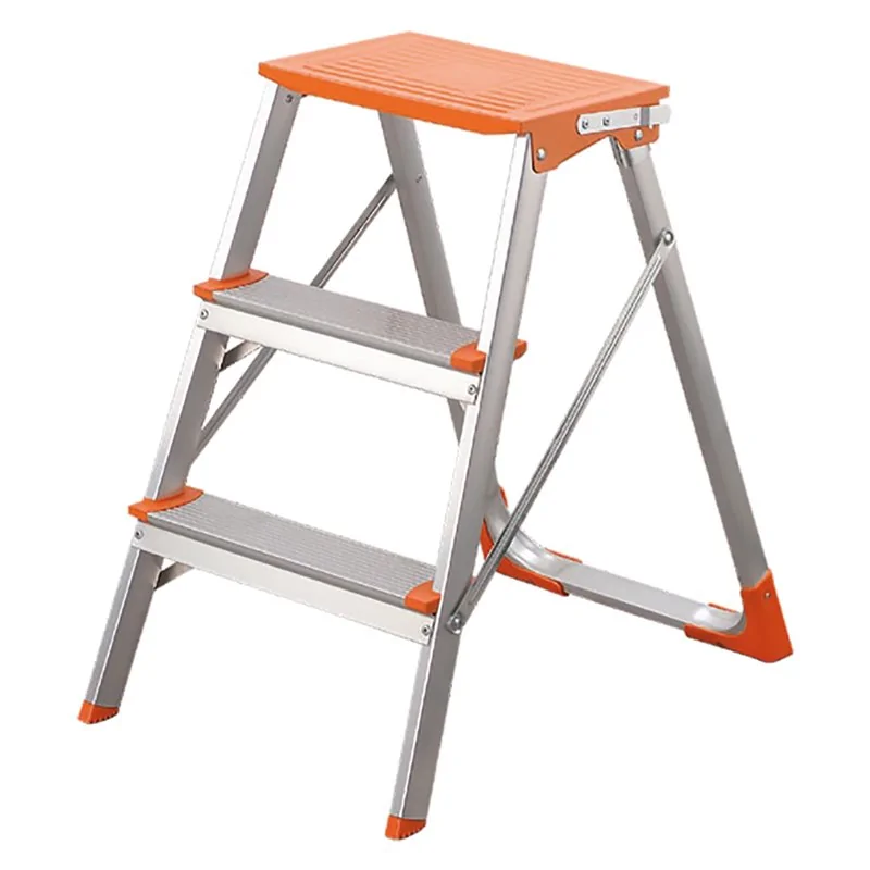 SGABELLO SINGOLA SALITA 'STYLO' IN ALLUMINIO