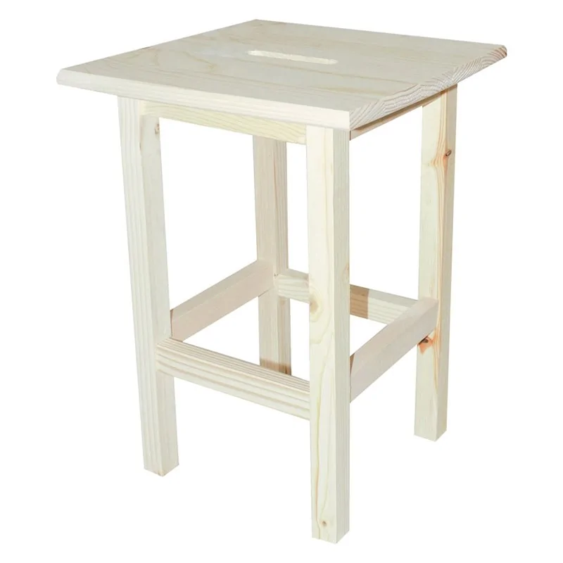 SGABELLO 'ALTO' IN LEGNO