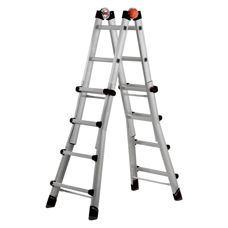 SCALA TELESCOPICA MULTIUSO 'PEPPINA' IN ALLUMINIO