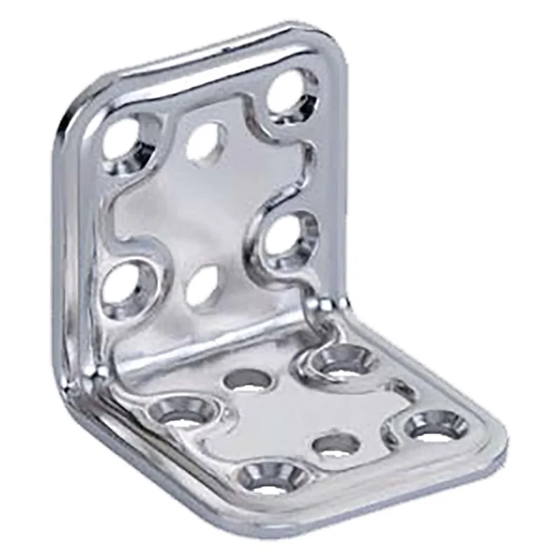 PIASTRA ANGOLARE ART.746IN ACCIAIO INOX