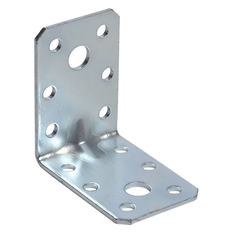 PIASTRA ANGOLARE CON NERVATURA ZINCATA