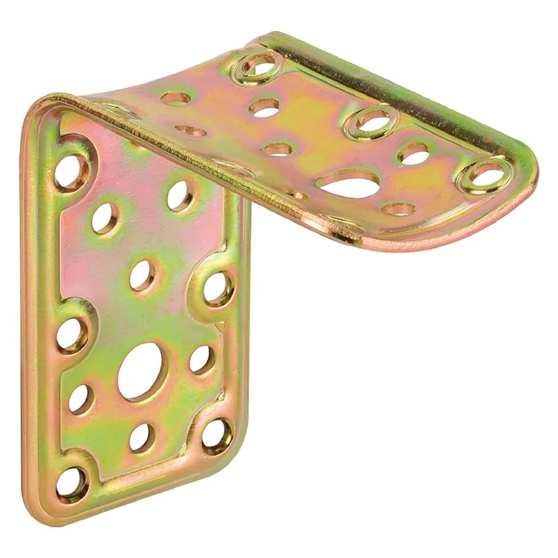 PIASTRA ANGOLARE PER LEGNO PIANO/TONDO ART.910 TROPICALIZZATA