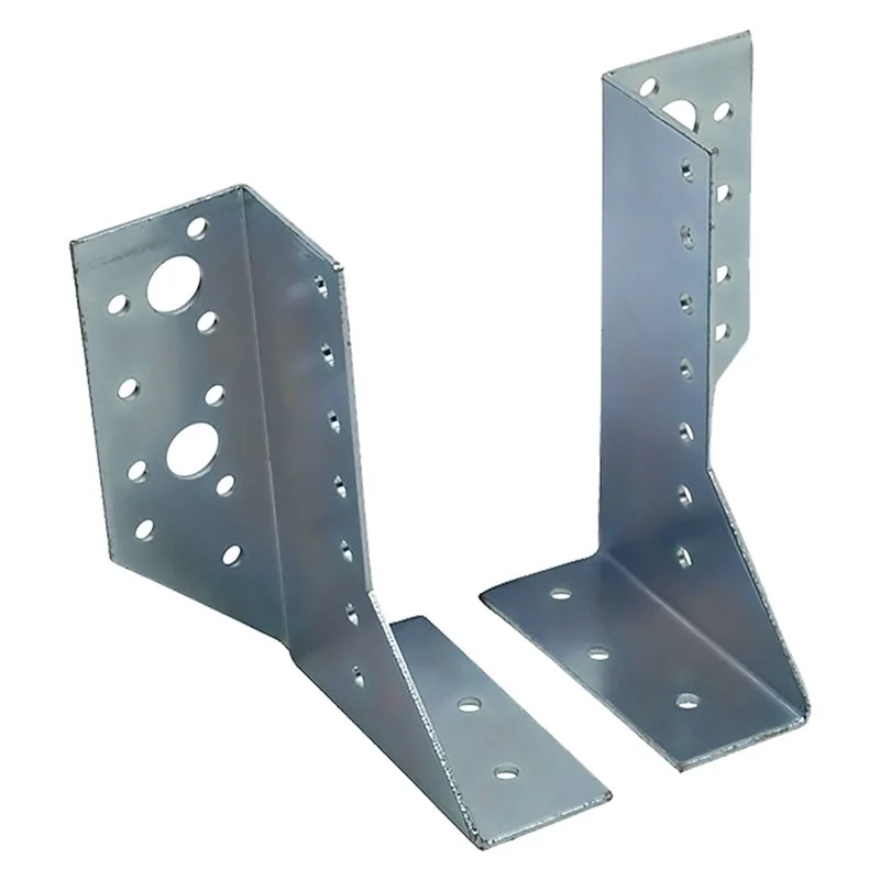 SUPPORTO PER TRAVI ALI ESTERNE REGOLABILE ZINCATO