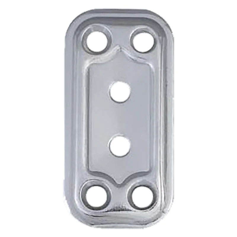 PIASTRA DIRITTA DIRITTA ART.748IN ACCIAIO INOX