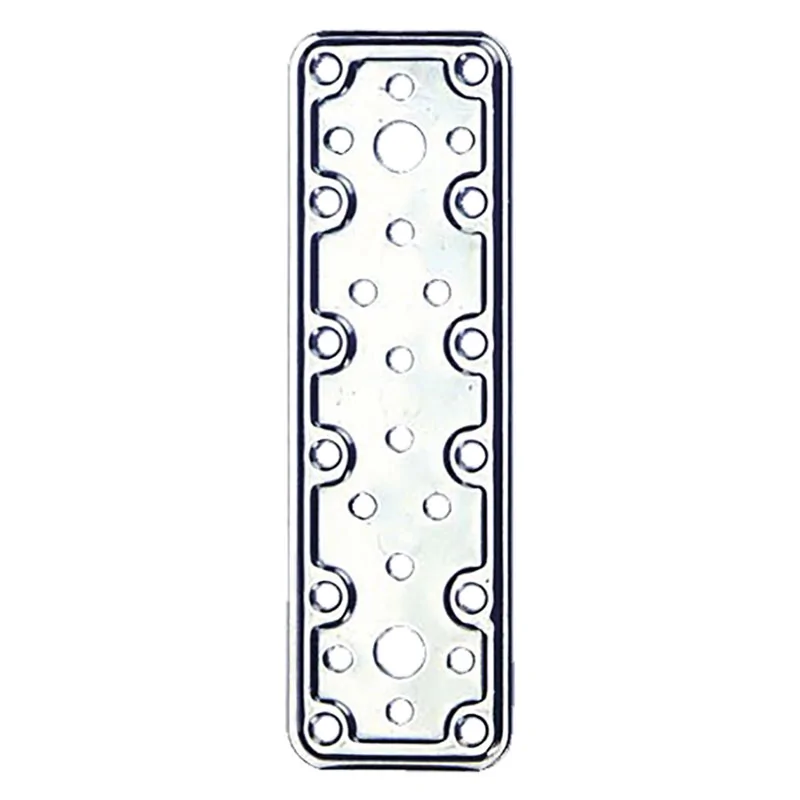 PIASTRA DIRITTA ART.770IN ACCIAIO INOX