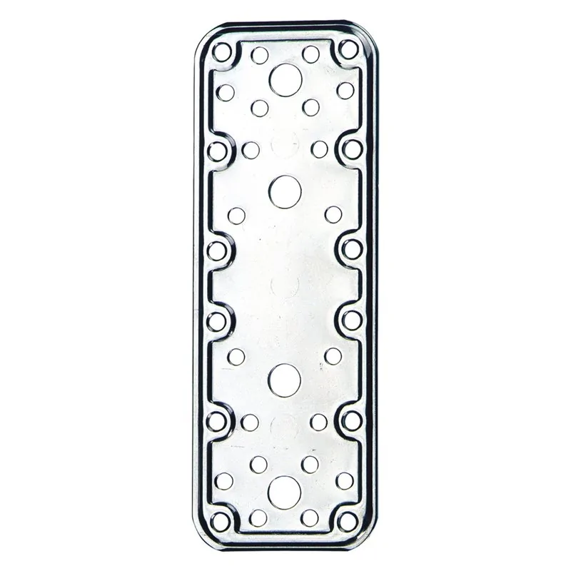 PIASTRA DIRITTA ART.772IN ACCIAIO INOX